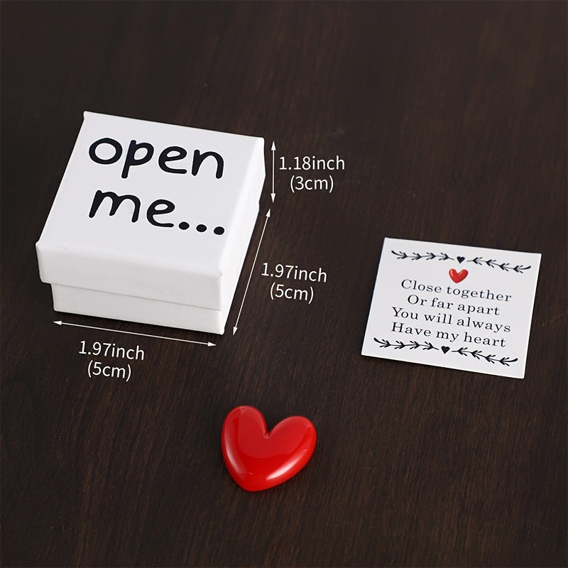 Open Me Surprise Gift Box with Resin Heart-3