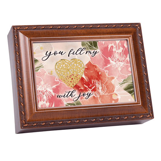 Heartfelt Joy Music Box With Photo Frame-0