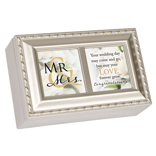 Mr & Mrs Forever Music Box With Photo Frame-0