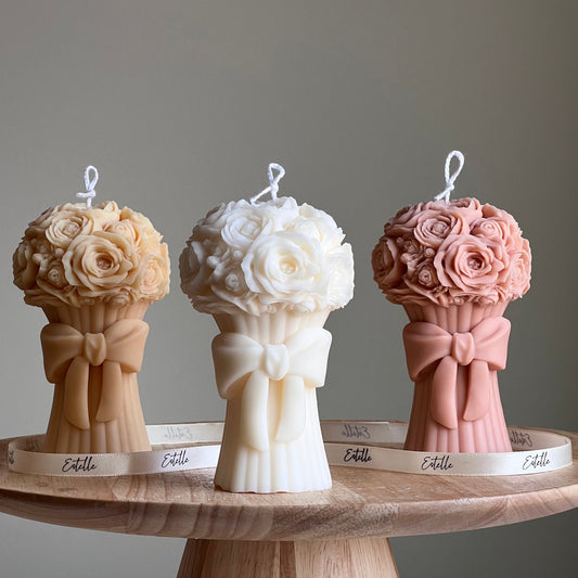 Flower Bouquet Candle